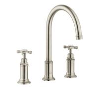 Hansgrohe hansgrohe Robinet lavabo 3 trous 180 Axor Montreux A 175 mm, avec croix, tirette, sans bec Quantité:1