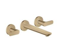 Hansgrohe hansgrohe Robinet lavabo 3 trous Axor Citterio C o S, bronze, encastré mural, bec 193 mm Quantité:1
