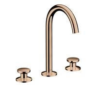 Hansgrohe hansgrohe Robinet lavabo 3 trous Sel. 170 Axor One A 140mm, avec vidage, poli or rose Quantité:1