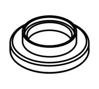 Hansgrohe hansgrohe Rosace Axor Uno 4 trous bord de carrelage chrome Quantité:1