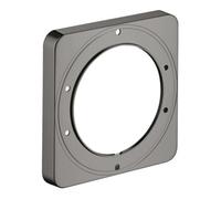 Hansgrohe hansgrohe Rosace de rallonge iBox 172x172 mm, chrome noir poli Quantité:1