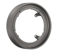 Hansgrohe hansgrohe Rosette de rallonge 22 mm, 170 mm, ronde, chrome noir brossé Quantité:1