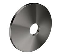 Hansgrohe hansgrohe Rosette de rallonge d 90 mm, métal, chrome noir poli Quantité:1