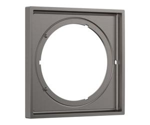 Hansgrohe hansgrohe Rosette d'extension 5 mm, 170x170 mm, chrome noir brossé Quantité:1