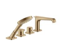 Hansgrohe hansgrohe Set complet Axor Citterio E 4 sorties avec thermostat, bronze brossé Quantité:1