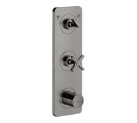 Hansgrohe hansgrohe Set complet Axor Citterio E Thermostat encastré 380x120mm, avec plaque, chrome poli bleu Quantité:1