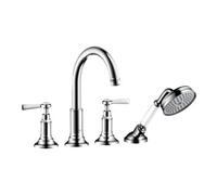 Hansgrohe Mitigeur bain-douche Axor Montreux 16550000 – 4 trous, poignées à levier, chromé