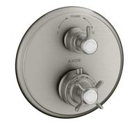 Hansgrohe hansgrohe Set de montage Axor Montreux UP-THM, avec vidage et robinetterie, aspect inox Quantité:1