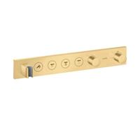 Hansgrohe hansgrohe Set de montage Axor Select mitigeur thermostatique encastré, 4 sorties, or brossé optique Quantité:1