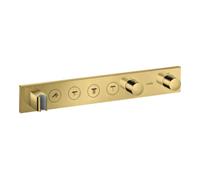 Hansgrohe hansgrohe Set de montage Axor Select thermostat encastré, 4 sorties, or poli optic Quantité:1