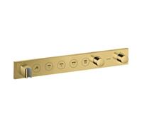 Hansgrohe hansgrohe Set de montage Axor Select thermostat encastré, 5 utilis., or poli optic Quantité:1