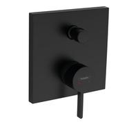 hansgrohe mitigeur bain-douche à encastrer, noir mat