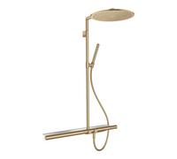 Hansgrohe hansgrohe Showerpipe Axor m TH 800, douchette 350 mm, 1 an, bronze brossé Quantité:1