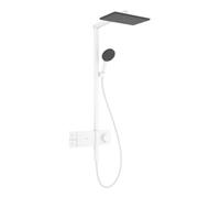 Hansgrohe hansgrohe Showerpipe Raindance Alive Q 1jet, 12 l/min, blanc mat Quantité:1