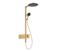 Hansgrohe hansgrohe Showerpipe Raindance Alive S 2 jets, Pression min. 1,9 bar, bronze brossé Quantité:1