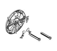 Hansgrohe hansgrohe ShowerSelect Rosace de support S DuoTurn Mitigeur avec bouchon Quantité:1