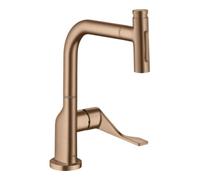 Hansgrohe hansgrohe SPT 230 Se 2jet Axor Citterio m douchette extractible et sBox, or rouge brossé Quantité:1
