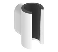 Hansgrohe hansgrohe Support de douche Porter Fine fixe, métal, blanc mat Quantité:1