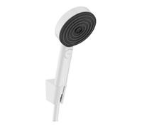 Hansgrohe hansgrohe Support Pulsify Sel. S EcoSmart 105 mm, 3 jets, tuyau 1250 mm, blanc mat Quantité:1