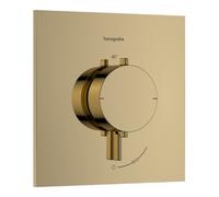 Hansgrohe hansgrohe Thermostat Ecostat Comfort E encastré, 1 sortie, 25,4 l/min, or poli optique Quantité:1