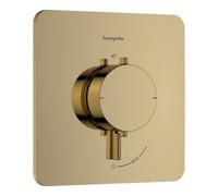 Hansgrohe hansgrohe Thermostat Ecostat Comfort Q encastré, 1 sortie, 25,9 l/min, optique or poli Quantité:1