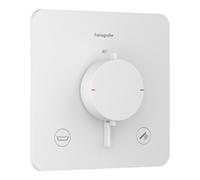 Hansgrohe hansgrohe Thermostat Ecostat Comfort Q encastré, 2 sorties, 23 l/min, EN 1717, blanc mat Quantité:1