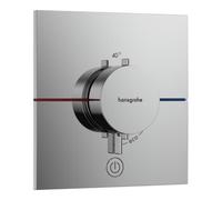 hansgrohe ShowerSelect Comfort E thermostat 15575000 encastré, pour 1 Verbraucher et une sortie supplémentaire, chromé