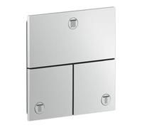 Hansgrohe hansgrohe Ventil Axor ShowerSelect ID encastré, 3 sorties, carré, nickel brossé Quantité:1
