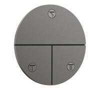 Hansgrohe hansgrohe Ventil ShowerSelect Comfort S encastré, 3 sorties, chrome noir brossé Quantité:1