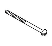 Hansgrohe hansgrohe Vis de fixation M5x80mm Quantité:1