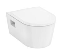 Hansgrohe hansgrohe WC suspendu EluPura Original S avec abattant, blanc, avec SmartClean Quantité:1