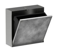 Hansgrohe hansgrohe XtraStoris Poubelle Rock EB 300x300x100mm, avec couvercle, ES Optic Quantité:1