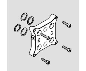 hansgrohe iBox Adaptateur pour raccords inversés, 93181000,