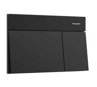 Hansgrohe Element E bouton de chasse d'eau pour WC noir 66003670