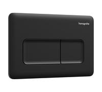 Hansgrohe iFrame Original Q bouton de chasse d'eau pour WC noir 66001670