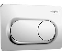 hansgrohe iFrame Original S plaques de déclenchement pour chasse d'eau à 2 quantités, 66002000