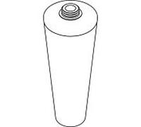 hansgrohe verre insert Axor Terrano distributeur de lotion 41929000