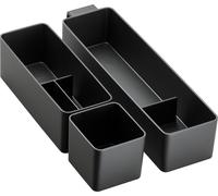hansgrohe IntraStoris Séparation intérieure de tiroir, kit de base, 100x345, noir mat, 54224670