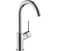 Hansgrohe Mitigeur lavabo Talis 210, bec haut fixe, bonde Push-Open, chromé - 32080000