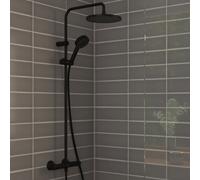 hansgrohe LivaFine Colonne de douche en applique avec mitigeur thermostatique, 26076670,