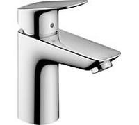 hansgrohe Logis 100 robinetterie de lavabo 71101000 chromé , hauteur 187 mm, sans garniture de vidange