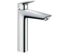 Hansgrohe - Logis 190 Mitigeur lavabo, avec tirette et vidage synthétique, chromé (71090000)