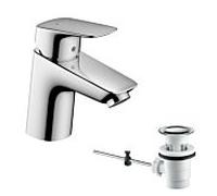 Hansgrohe Logis mitigeur de lavabo sur pied chrome 71070000