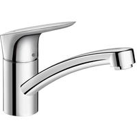 hansgrohe Logis 120 mélangeur de cuisine chromé , bec pivotant à 360 °