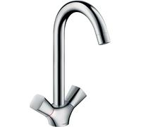 Hansgrohe Mitigeur de cuisine sur pied Logis Chrome 71280000