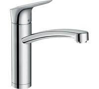 hansgrohe Logis M31 Mitigeur de cuisine monocommande 160, montage avant fenêtre, 1 jet, chrome