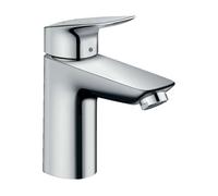 Logis Mitigeur de lavabo 100 HANSGROHE 71100000 avec tirette et vidage synthétique