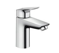 hansgrohe Logis Mitigeur de lavabo, CoolStart, ComfortZone100, sans garniture découlement, saillie 108mm, 71103000, Couleur: chrome