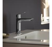 hansgrohe Logis mitigeur lavabo 71252000 avec push open garniture de vidange , chromé