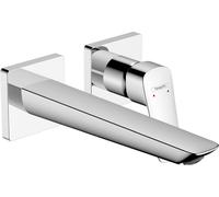 hansgrohe Logis mitigeur lavabo raccord encastré, avec bec de chromé
